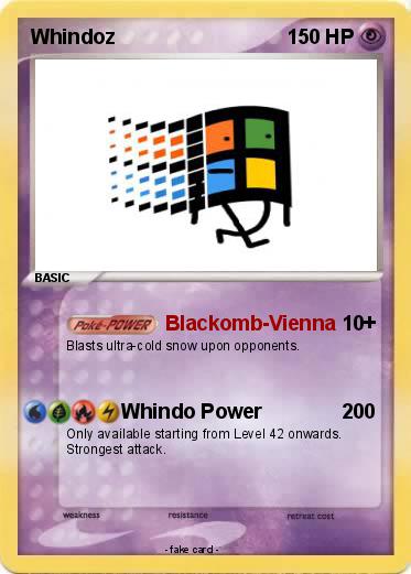 Pokemon Whindoz