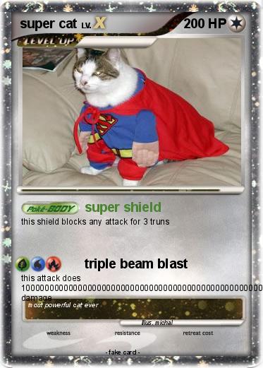 Pokemon super cat