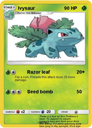 Pokemon Ivysaur