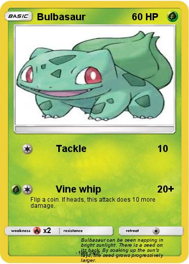 Pokemon Bulbasaur