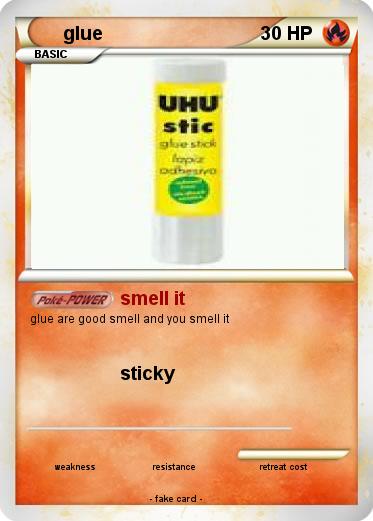 Pokemon glue