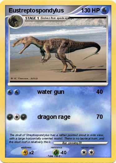 Pokemon Eustreptospondylus