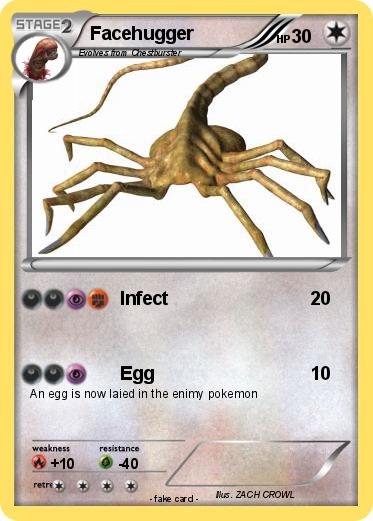 Pokemon Facehugger