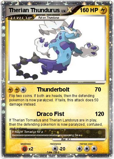 Pokemon Therian Thundurus