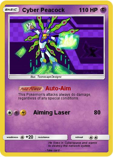 Pokemon Cyber Peacock