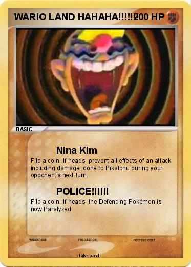 Pokemon WARIO LAND HAHAHA!!!!!!!