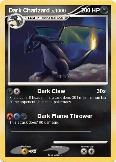 Pokemon Dark Charizard