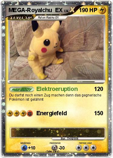Pokemon MEGA-Royalchu  EX