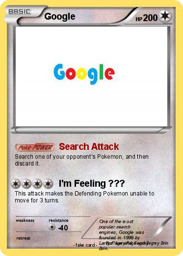 Pokemon Google