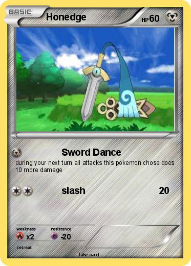 Pokemon Honedge