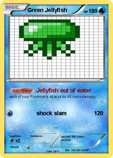 Pokemon Green Jellyfish