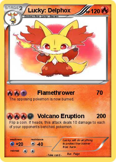 Pokemon Lucky: Delphox