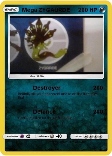 Pokemon Mega ZYGAURDE