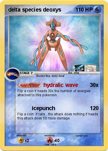 Pokemon delta species deoxys