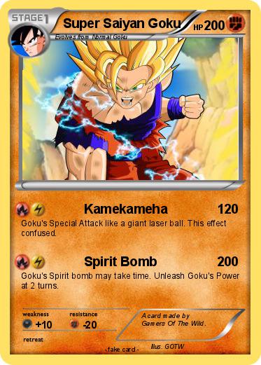 Pokemon Super Saiyan Goku