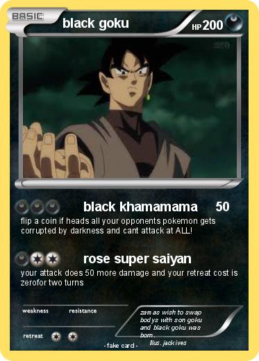 Pokemon black goku