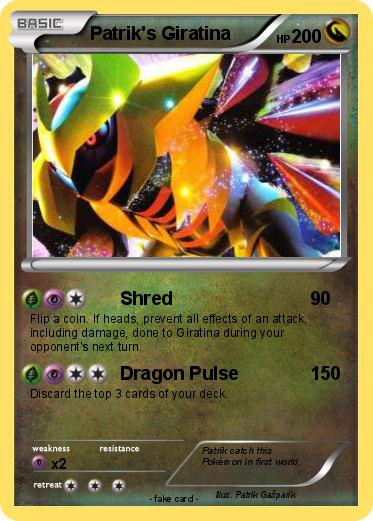 Pokemon Patrik's Giratina