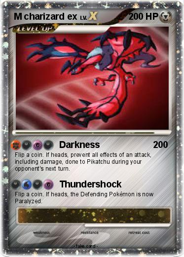 Pokemon M charizard ex