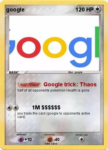 Pokemon google