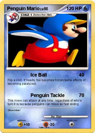 Pokemon Penguin Mario