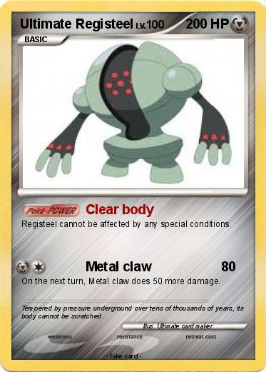 Pokemon Ultimate Registeel
