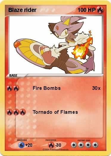 Pokemon Blaze rider