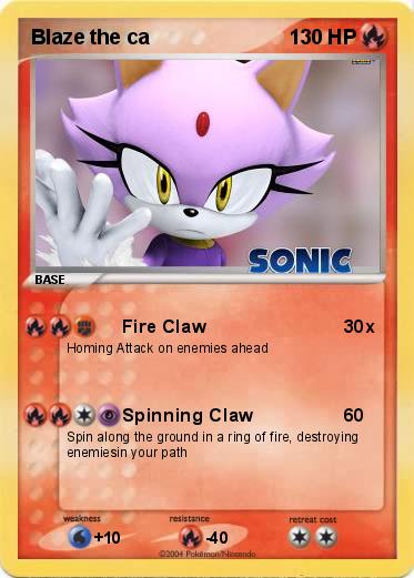 Pokemon Blaze the ca