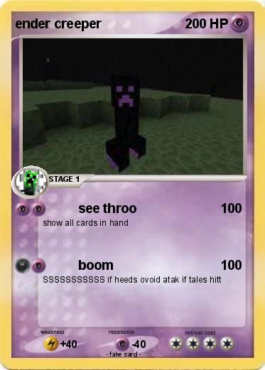 Pokemon ender creeper