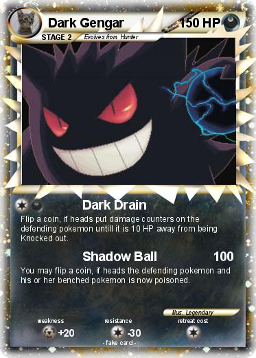 Pokemon Dark Gengar