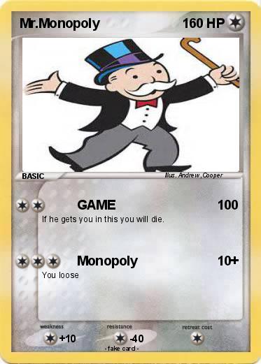 Pokemon Mr.Monopoly