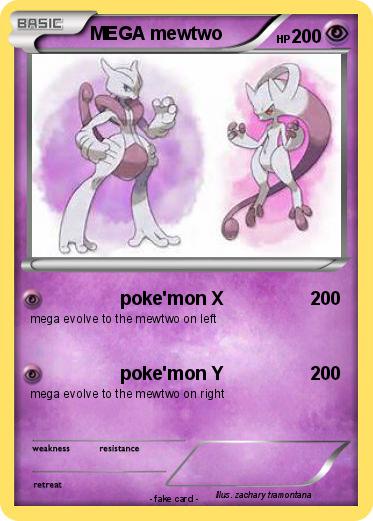 Pokemon MEGA mewtwo