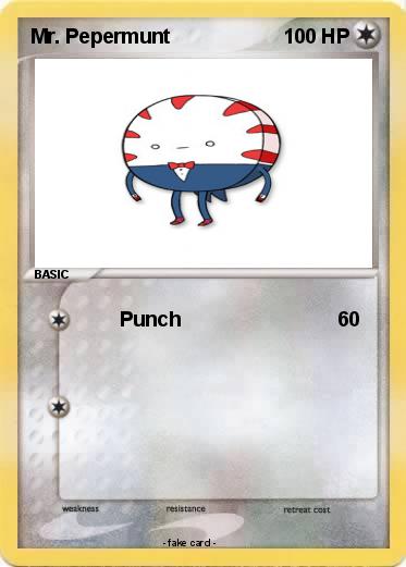 Pokemon Mr. Pepermunt