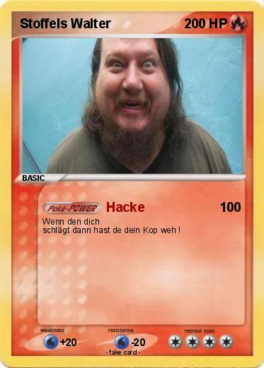 Pokemon Stoffels Walter