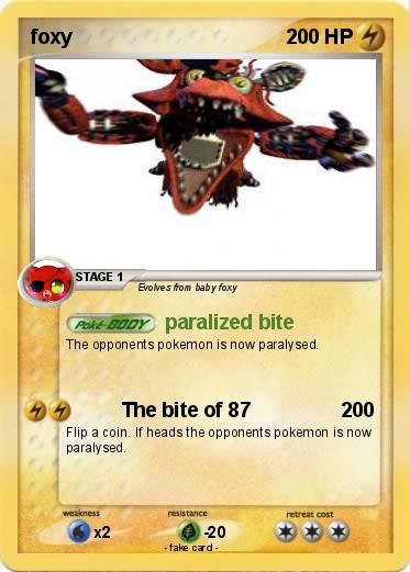 Pokemon foxy