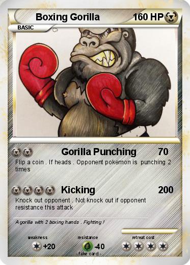 Pokemon Boxing Gorilla