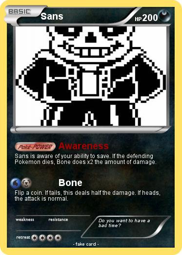 Pokemon Sans