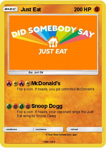 Pokemon Just Eat