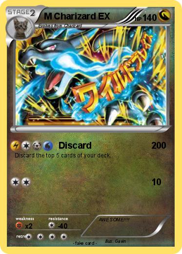 Pokemon M Charizard EX