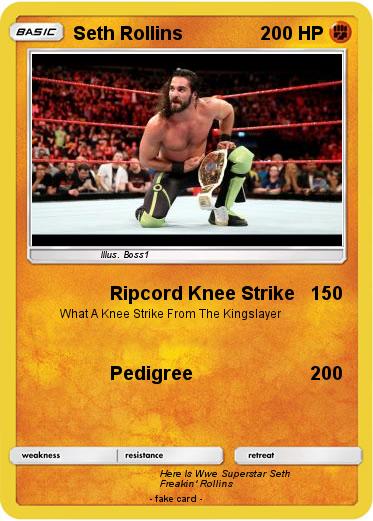 Pokemon Seth Rollins