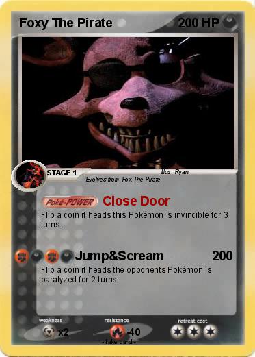 Pokemon Foxy The Pirate