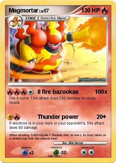 Pokemon Magmortar