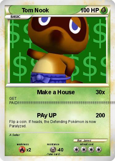 Pokemon Tom Nook