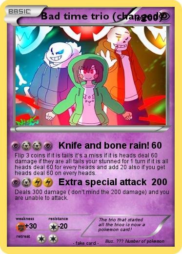 Pokemon Bad time trio (changed)