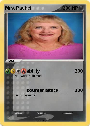 Pokemon Mrs. Pachell