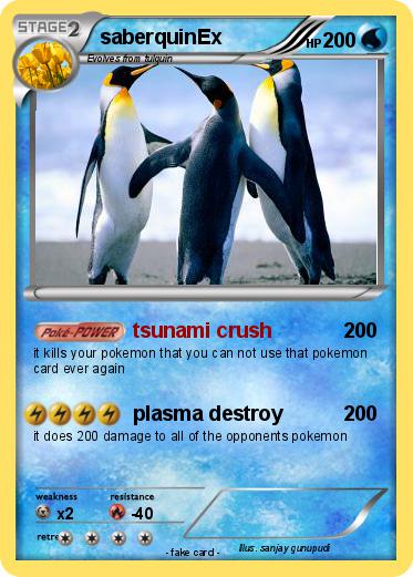 Pokemon saberquinEx
