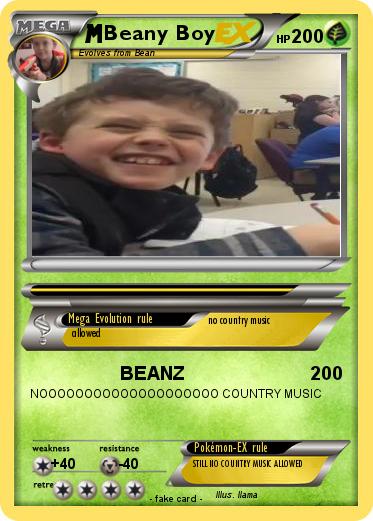 Pokemon Beany Boy