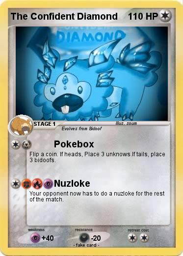 Pokemon The Confident Diamond