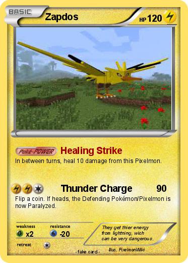 Pokemon Zapdos