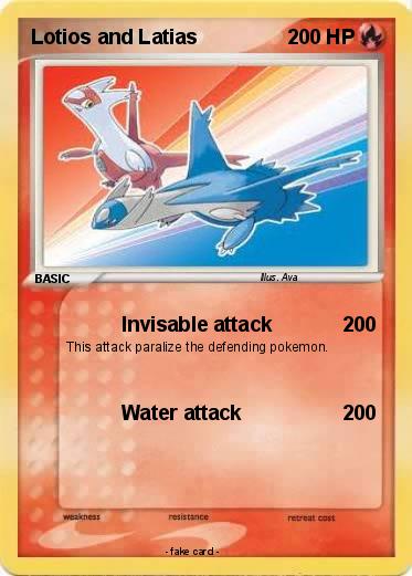 Pokemon Lotios and Latias