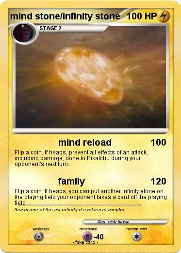 Pokemon mind stone/infinity stone